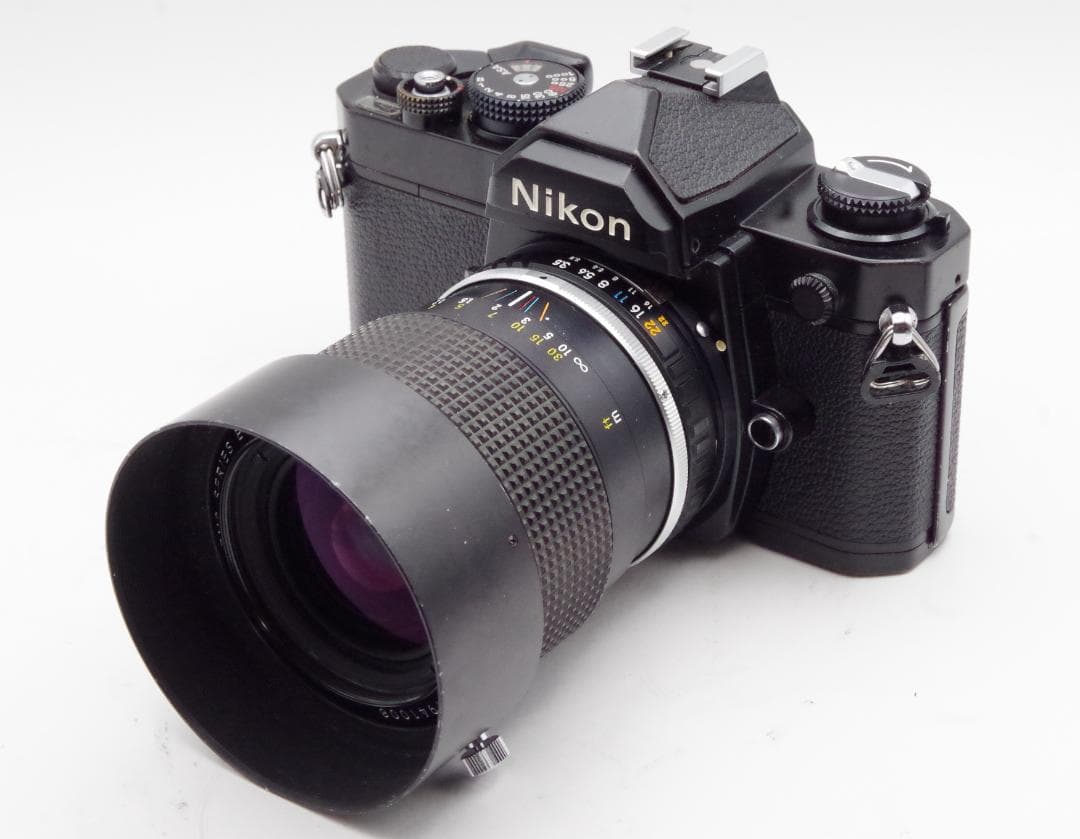 ニコン FM ブラックボディ Zoomレンズ36～72㎜ F3.5 レンズセット