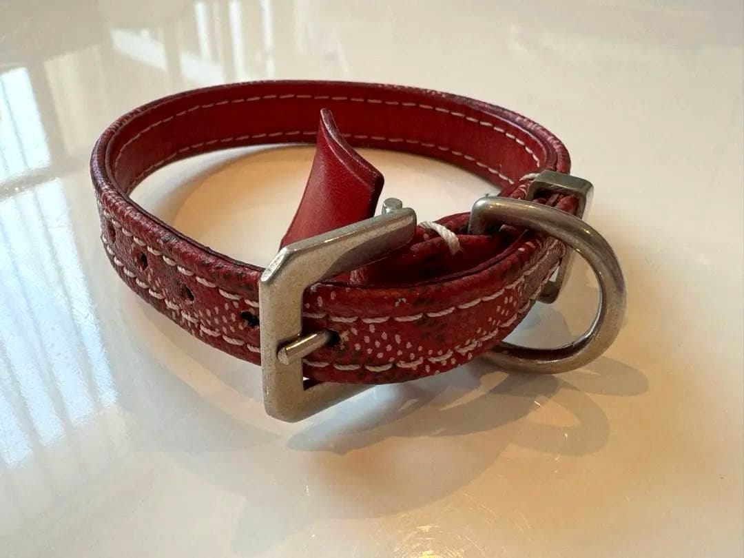 A)ヴィンテージ 限定品 ゴヤール リード/首輪セット