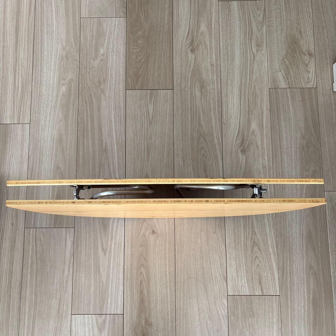 peak ワンアクション ちゃぶ台 竹 M