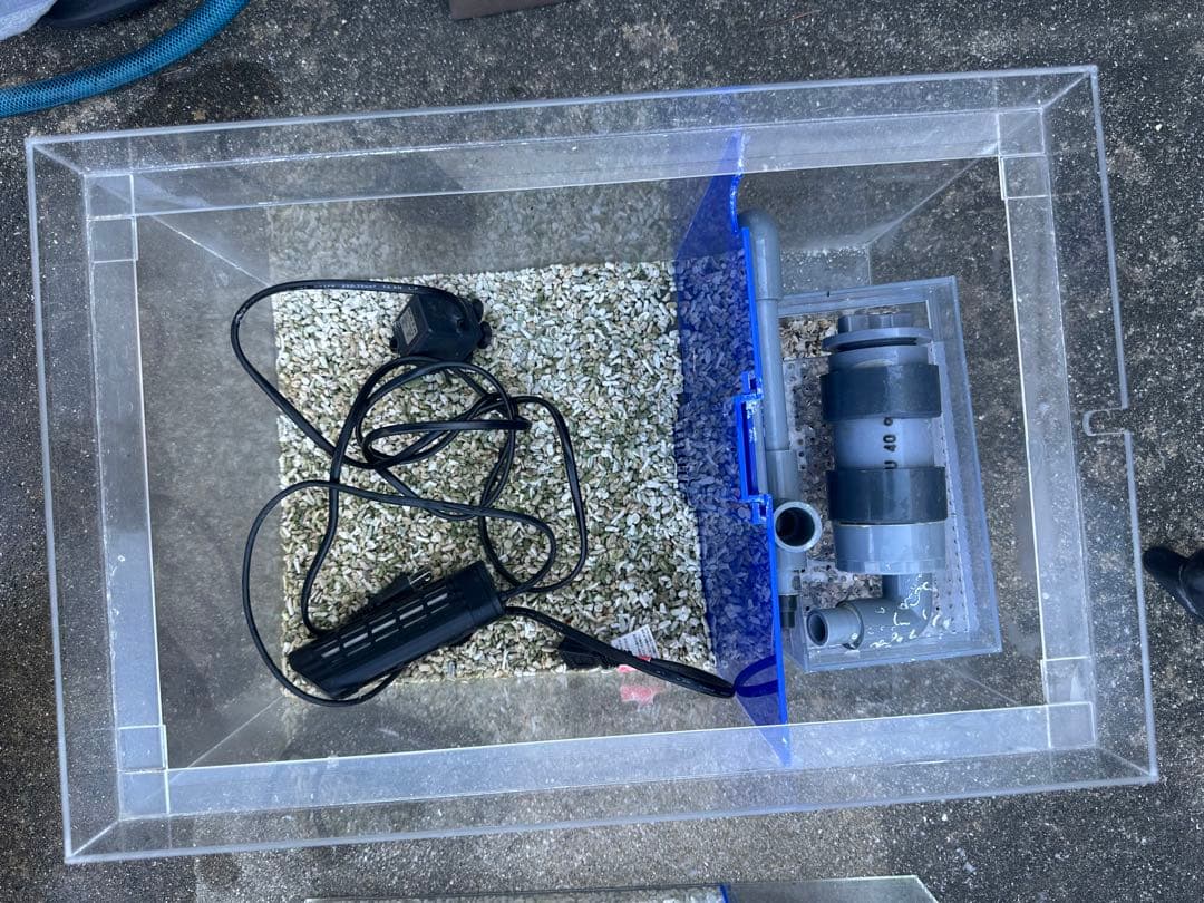 【bj74】かんたん槽　水槽　日海センター　NK45 中古 海水魚用