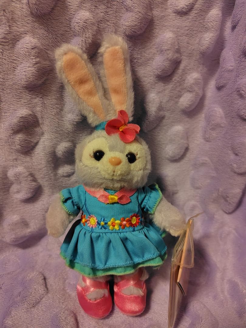 香港ディズニー 　ステラルーぬいぐるみキーチェーン　スプリング2018