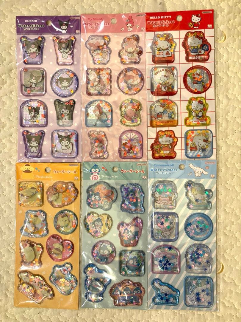 【21枚★まとめ売り】【正規品】サンリオ　ボンドロ　コットン　ウォーター