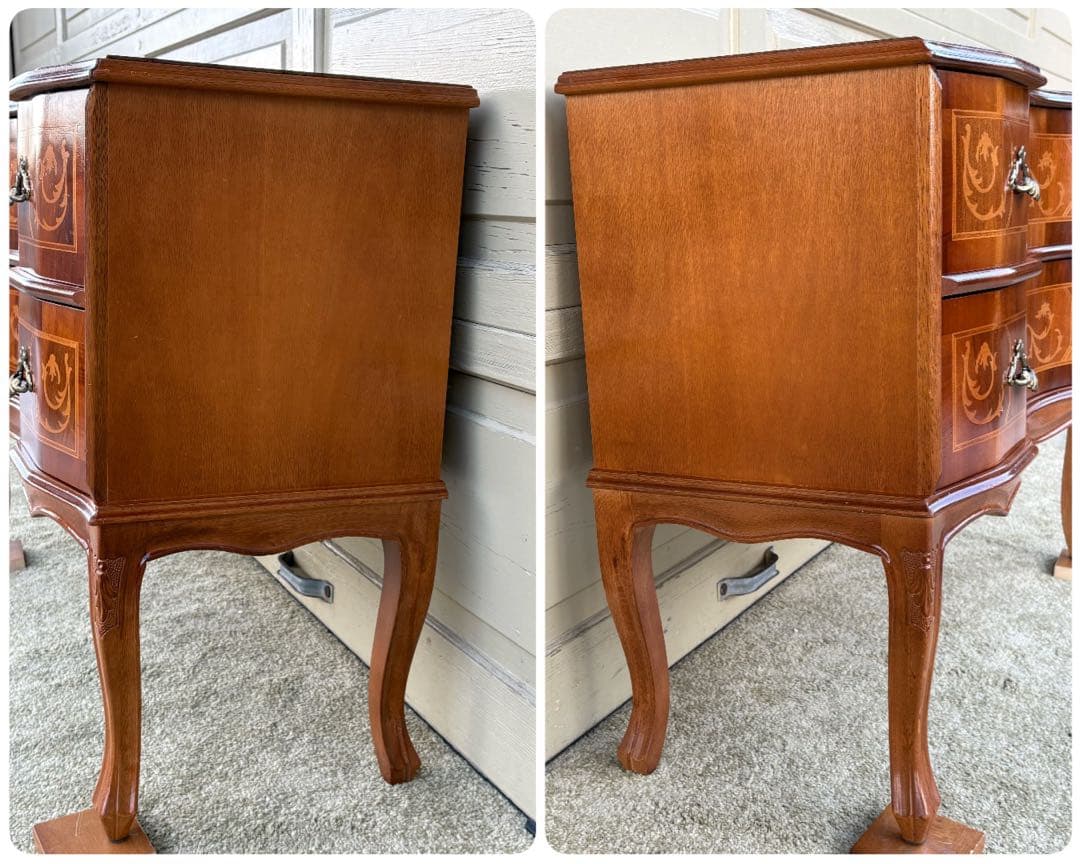 ヴェローナクラシック 猫脚 2段チェスト イタリア製 ヨーロピアン アンティーク