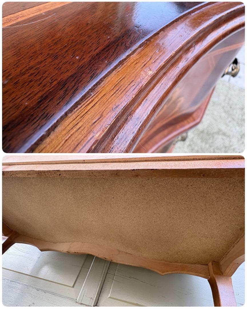 ヴェローナクラシック 猫脚 2段チェスト イタリア製 ヨーロピアン アンティーク