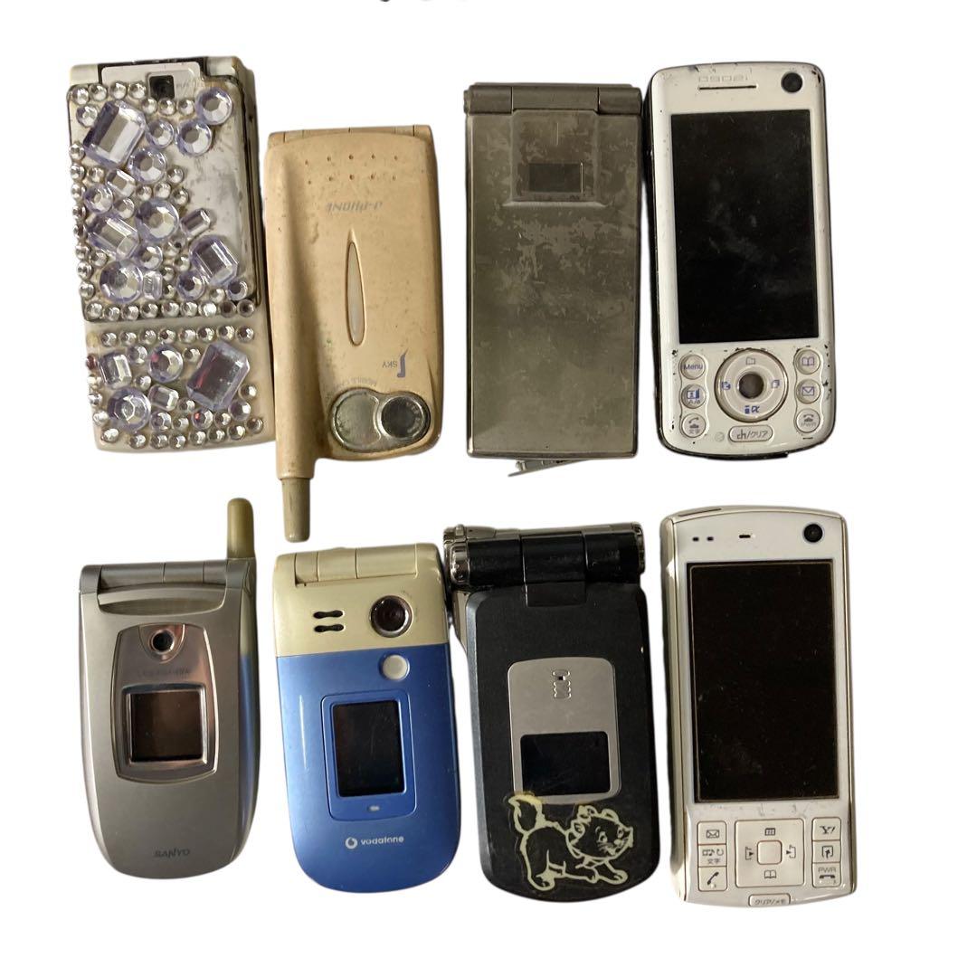 A*P様 【メ0109-19】ガラケースマホタブレット ジャンク品 42台まとめ