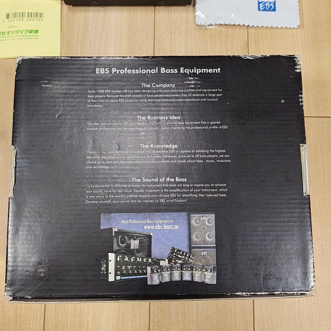 真空管 プリアンプ エフェクター EBS Valve Driveオーバードライブ