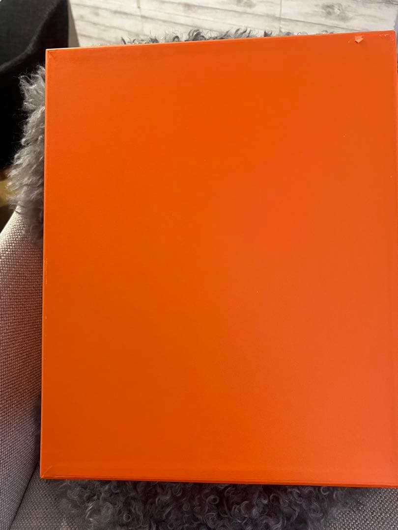 HERMES オレンジ ギフト箱　保存袋　リボン　ボリード31