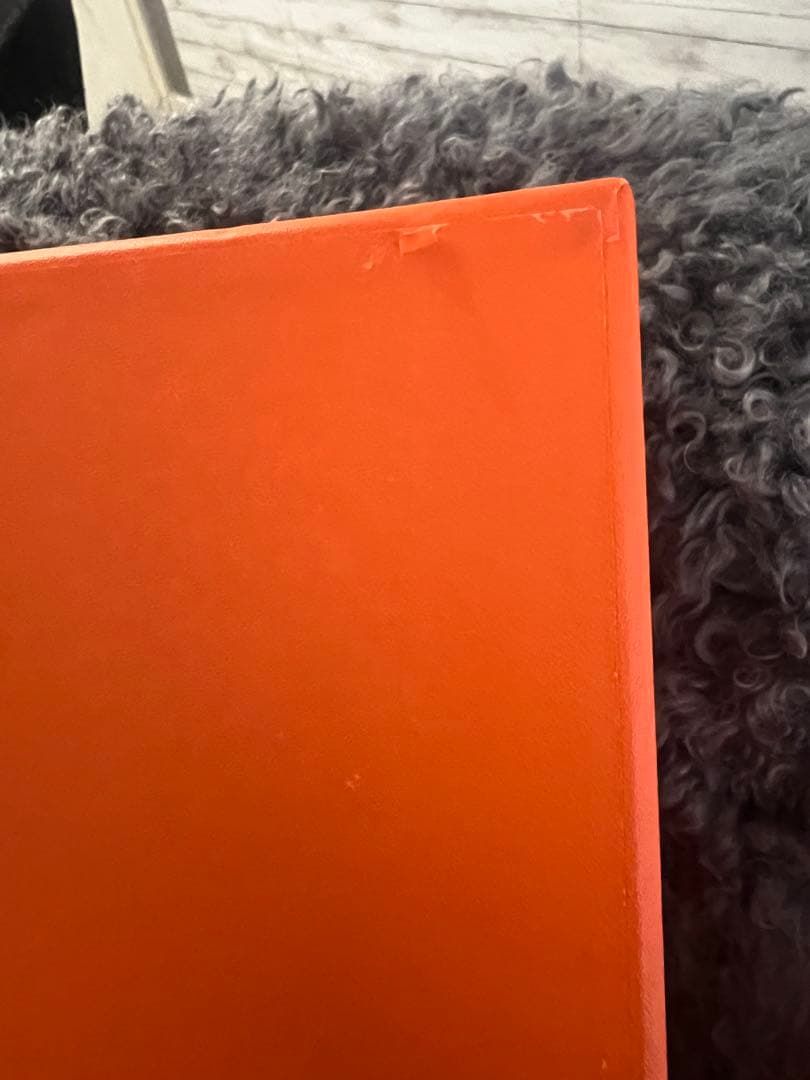 HERMES オレンジ ギフト箱　保存袋　リボン　ボリード31