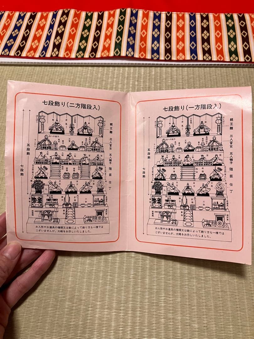 \大切にしていました/ ひな人形セット七段飾り