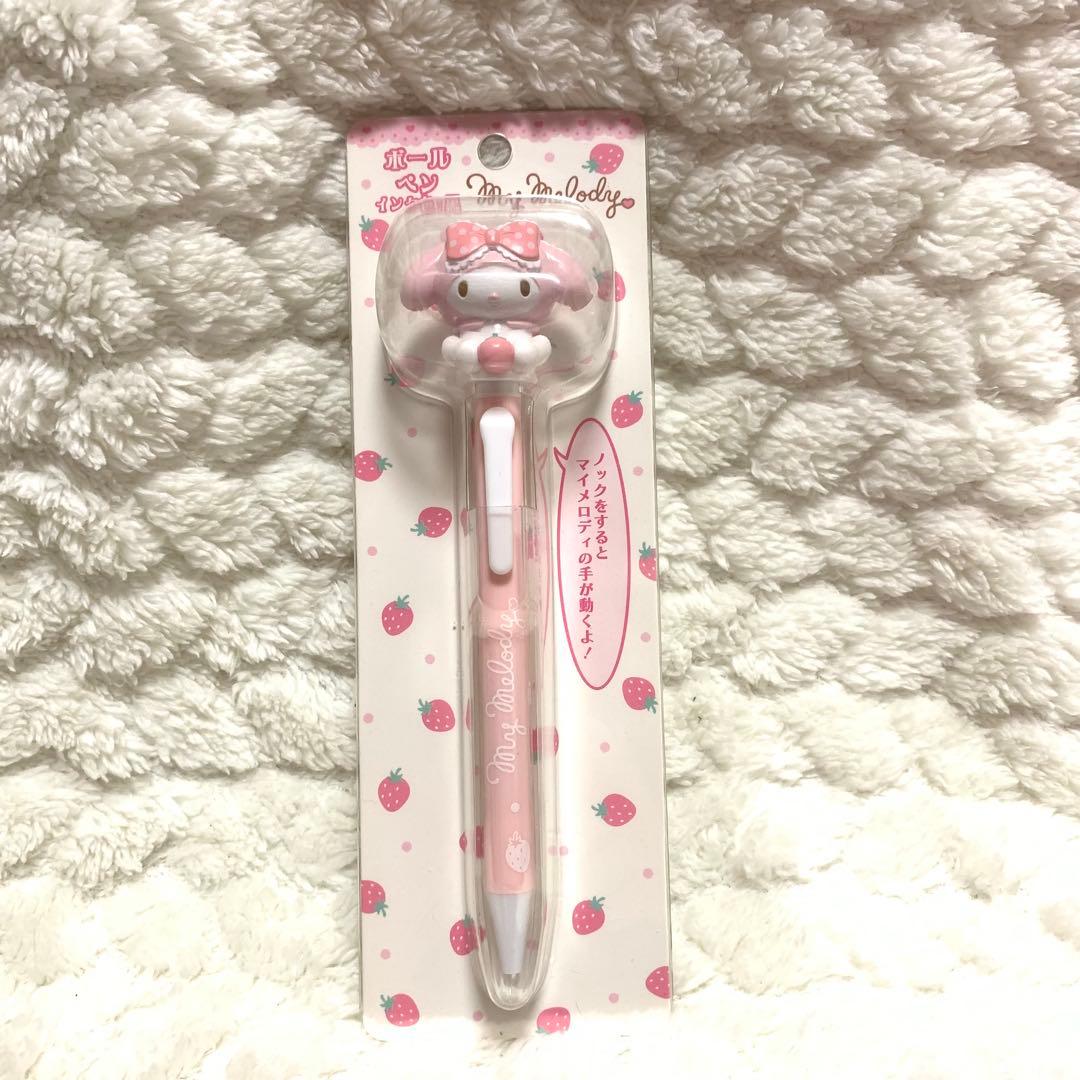 2016年 サンリオ マイメロディ アクション ボールペン イチゴ