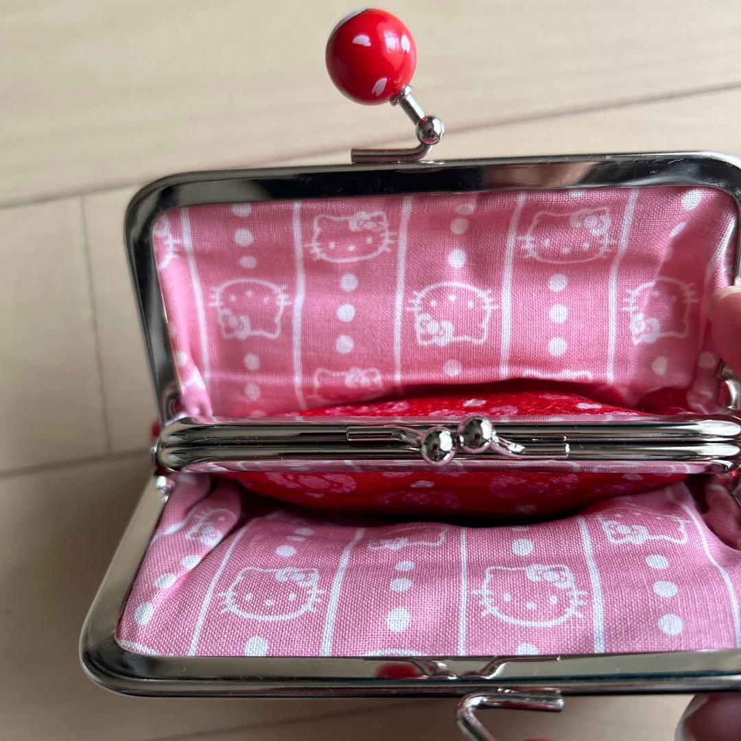 キティ　親子がま口財布　くちがね工房　レトロ　レア