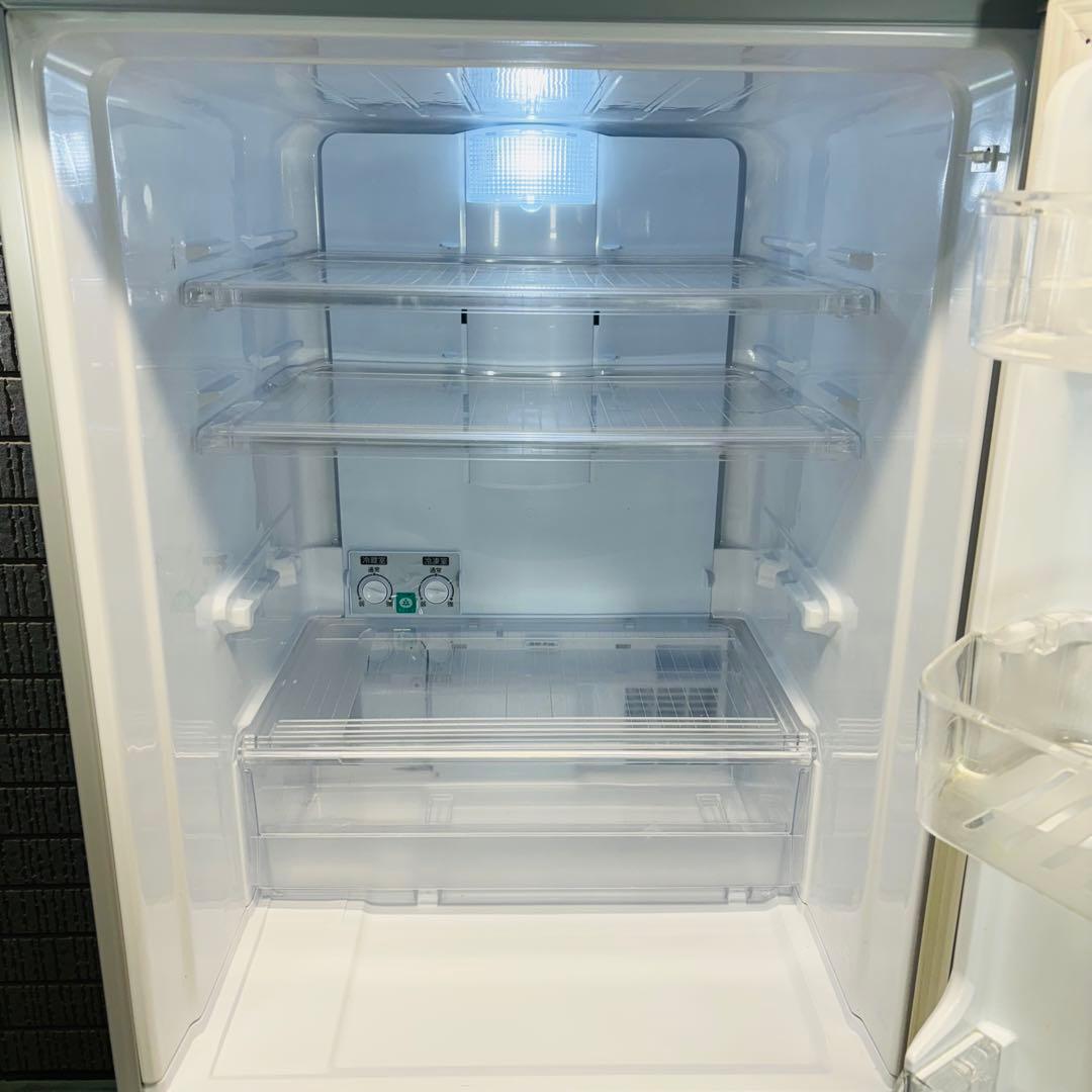 SHARP 350L 冷蔵庫 両開き 大容量 2019年製【地域限定配送無料】