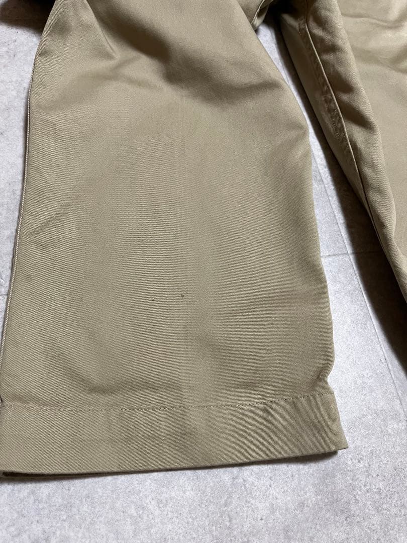 40s 米軍 ビンテージ US ARMY M45 チノ カーキ チノパン