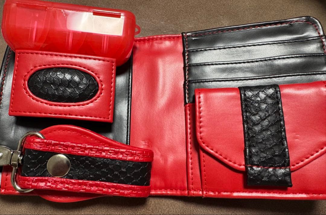 激レア トリニダード 山田勇樹レプリカダーツケース ブラック×レッド