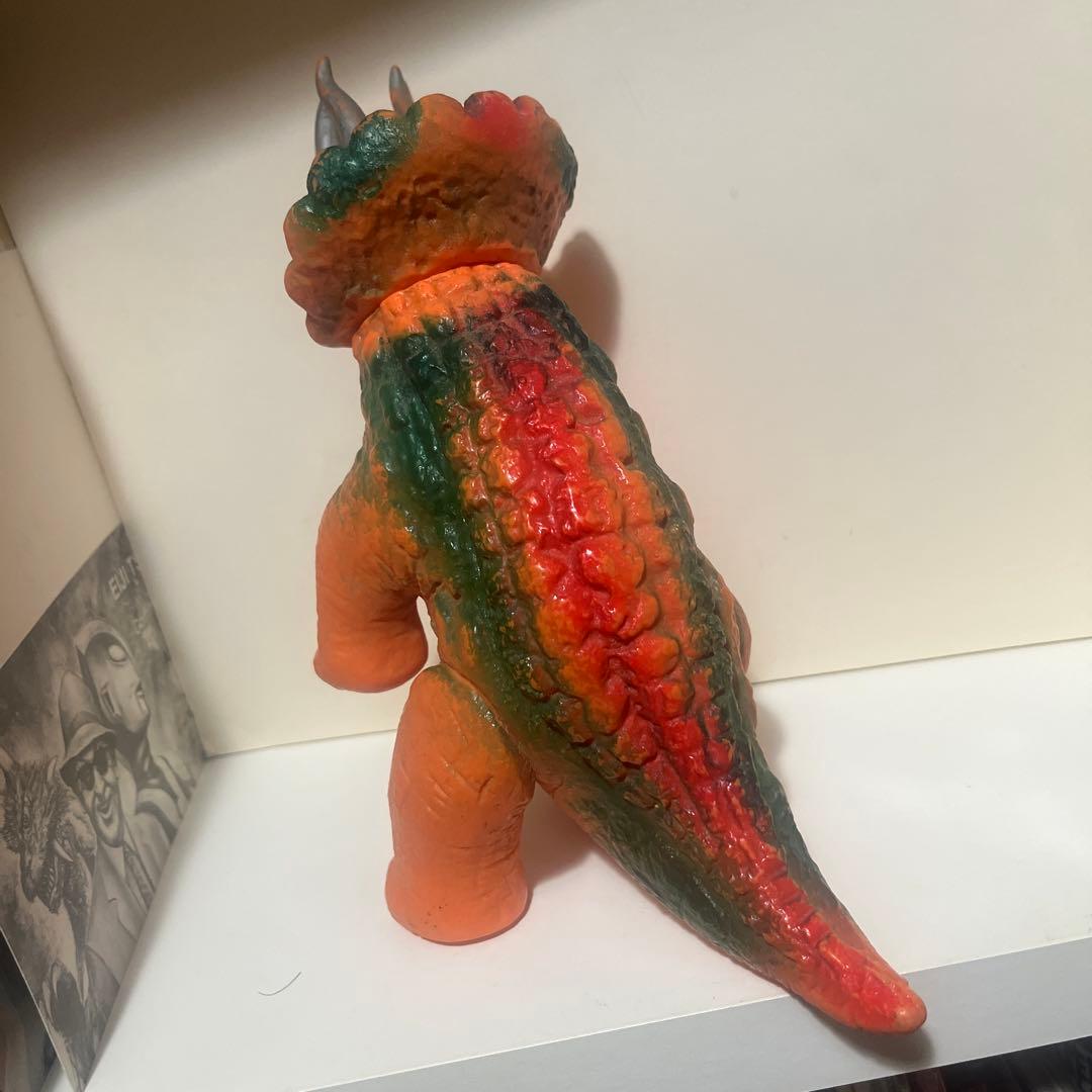 大協製 トリケラトプス ソフビ フィギュア 生きていた恐竜