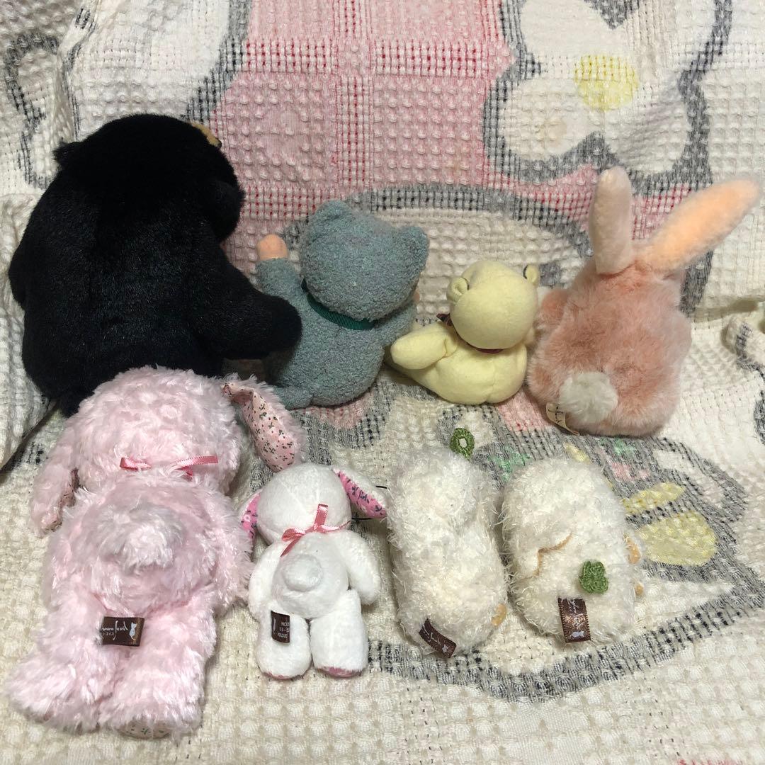 モンスイユ　ワイワイ　ぬいぐるみ　セット①　中古品