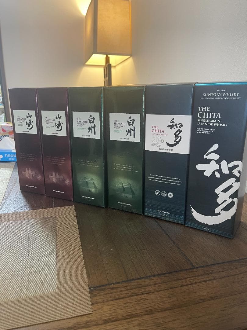 For Ayako San 山崎、白州、知多 6本セット