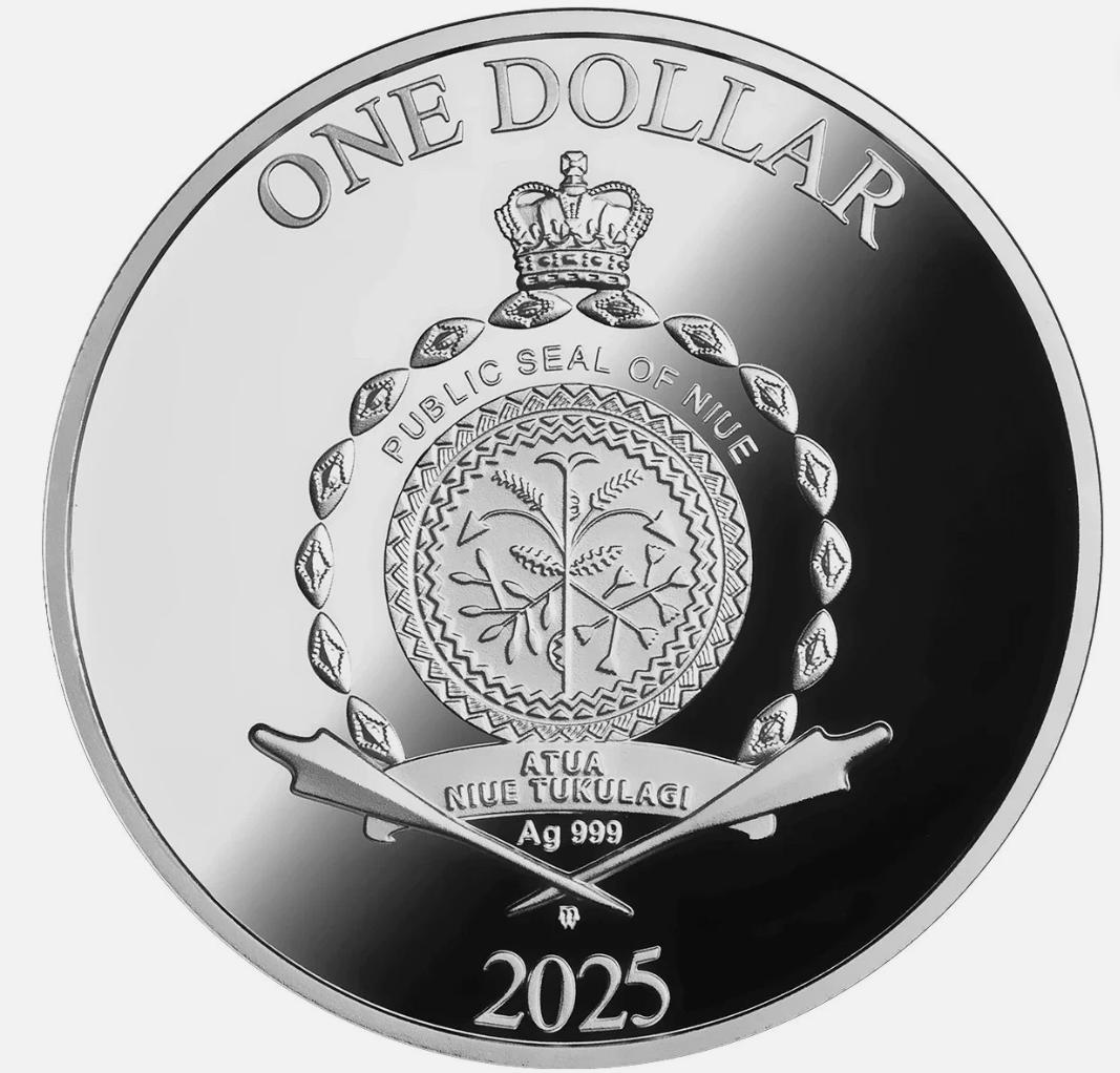 2025年ニウエ　ティータイム銀貨　限定777枚