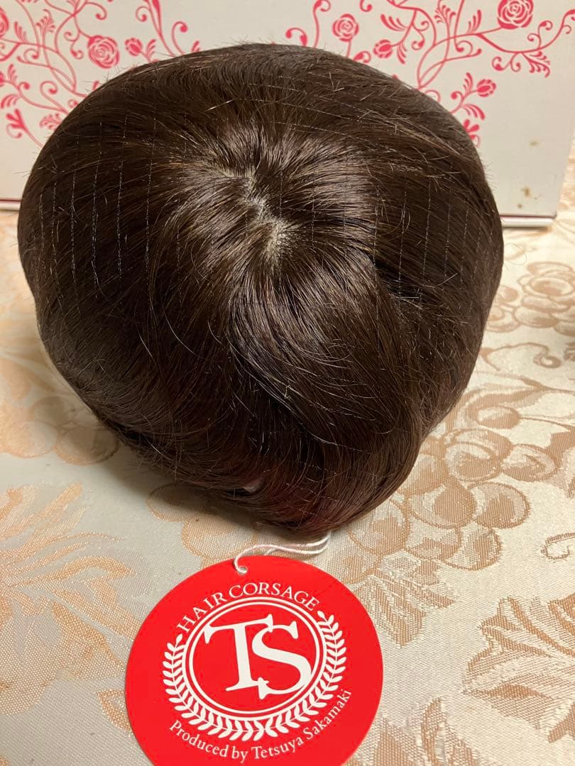 ふーちゃん様ご確認用新品未使用　ダークブラウン ショートウィッグ