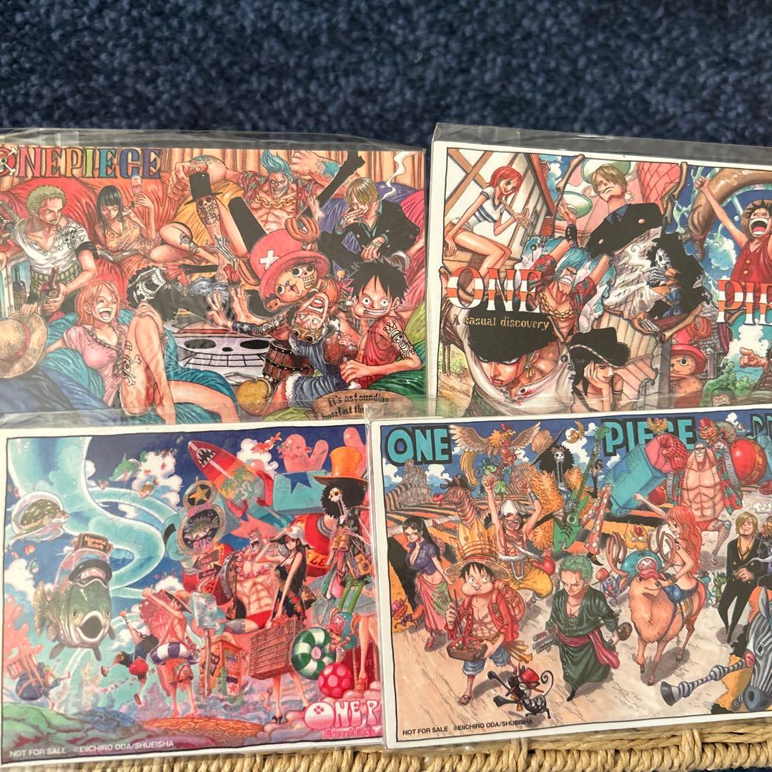 【非売品】ONE PIECE 書店販促マグネットシート　36枚
