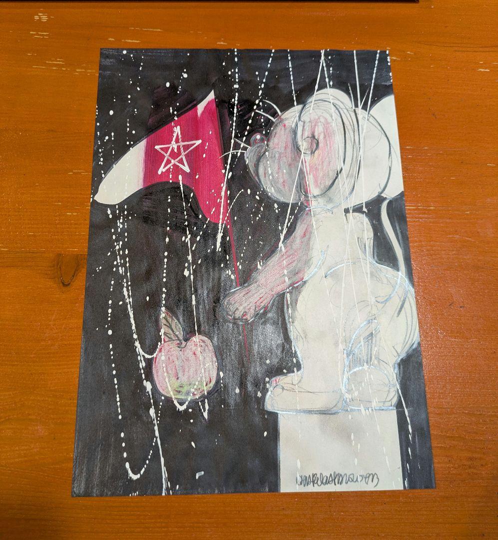 木原千春　５分間ドローイング　7点