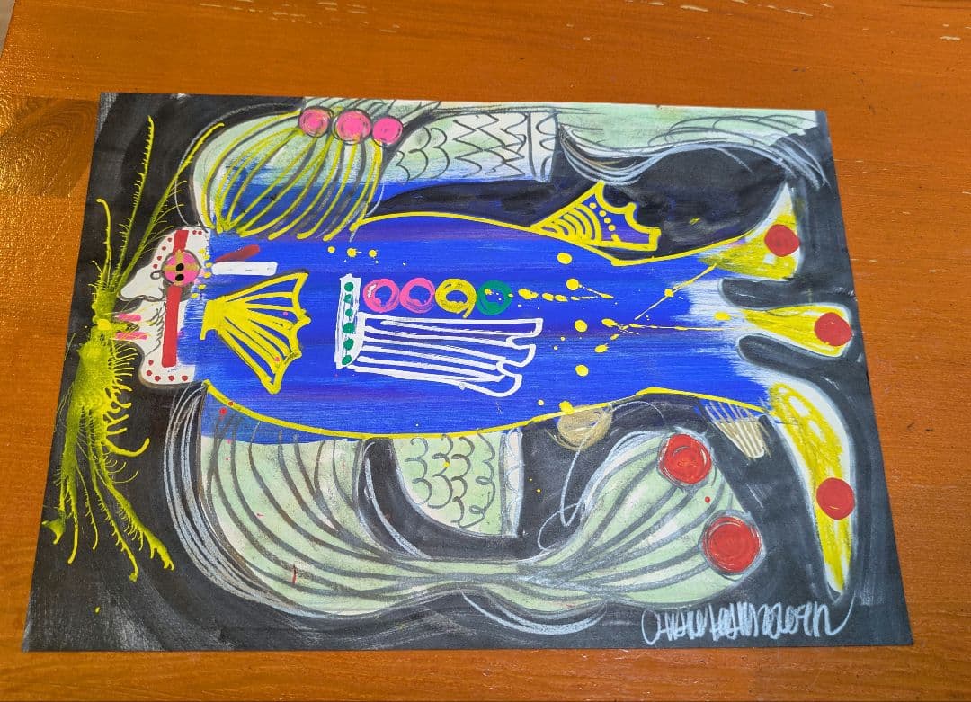 木原千春　５分間ドローイング　7点