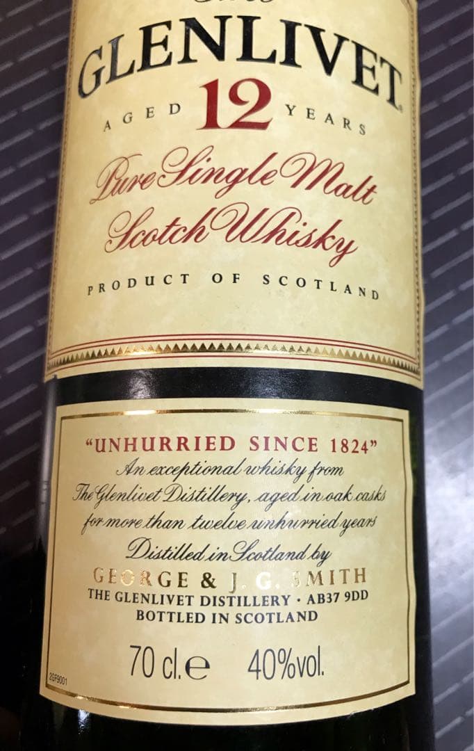 グレンリベット 12年 The GLENLIVET ピュア シングル モルト