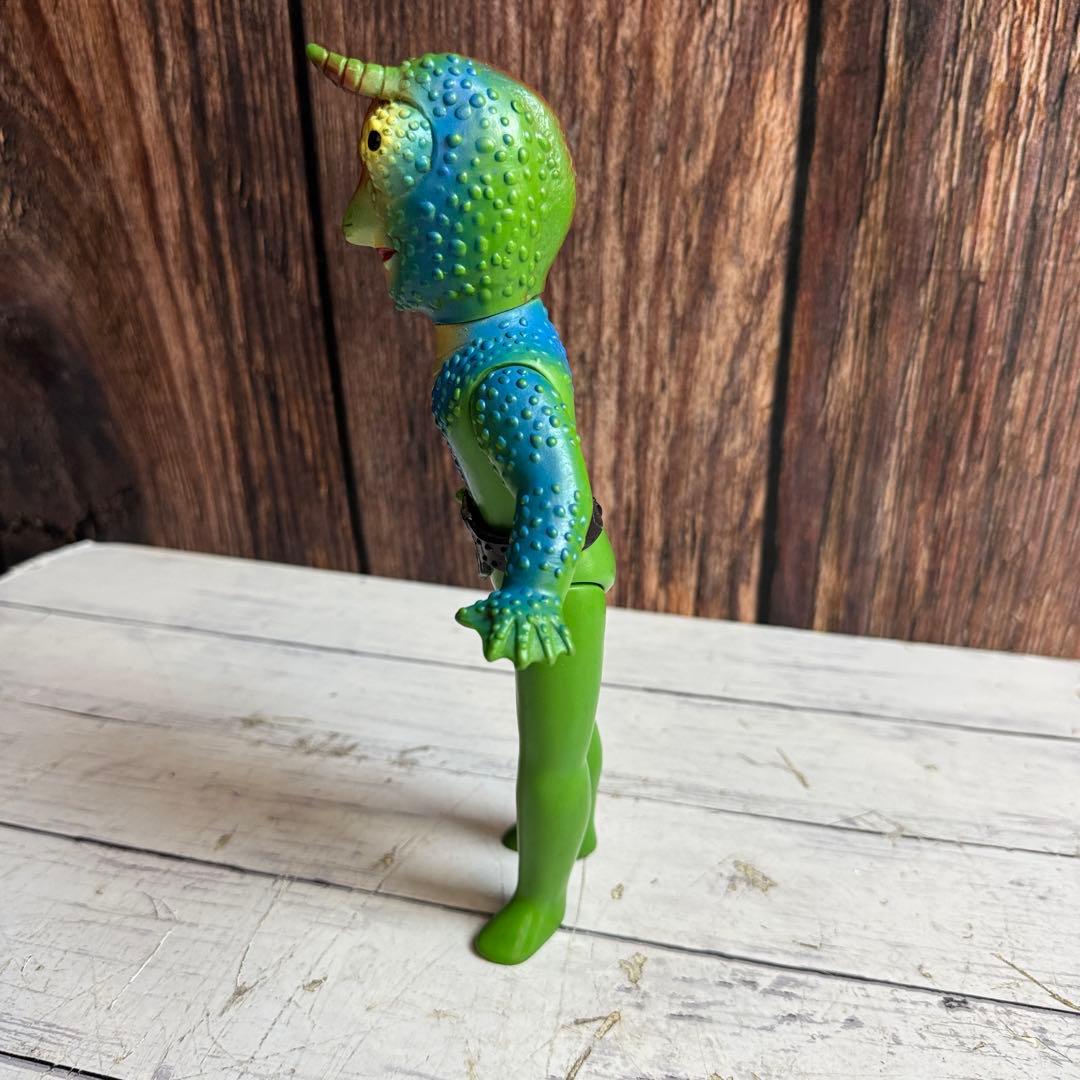 死神カメレオン ソフビ 仮面ライダー怪人 当時物 旧バンダイ 死神 怪人