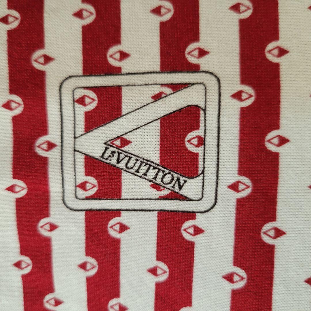 ルイヴィトン　タグ付き　ロゴ付き　ボーダー　ロングTシャツ　トレーナー　デザイン