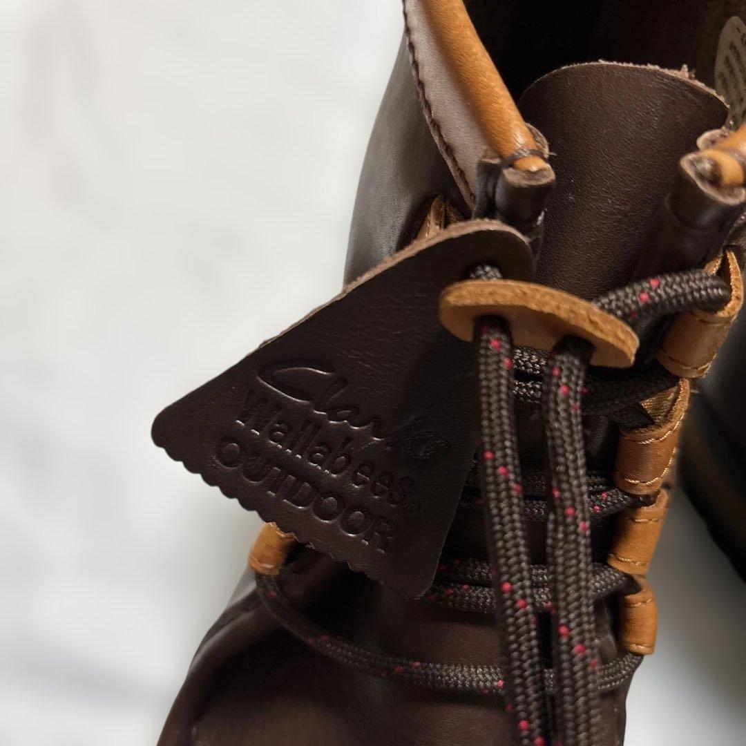 珍品　Clarks Wallabees OUTDOOR クラークスワラビーハイ