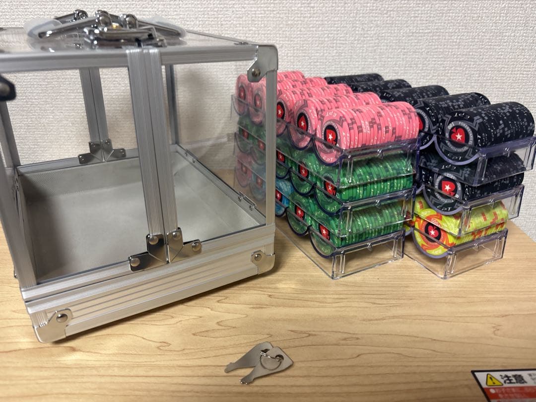 【600枚】ポーカー チップ セット 収納ケース付き