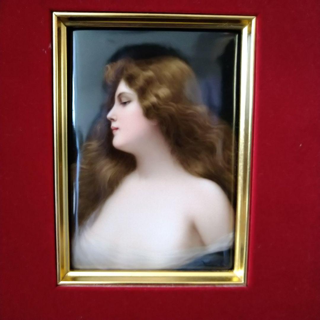 ✤KPMベルリン✤額入り陶版画✤「Erbluth」