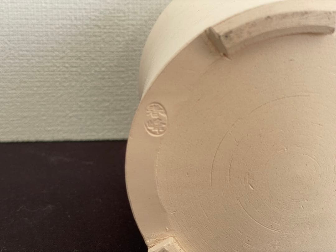 平安春峰　涼炉　煎茶道具　名揚合利　京焼　清水焼　茶道　白泥　素焼