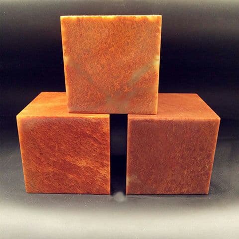 希少天然鶏血石 印材 篆刻印章 印材 四角印材 / 文字掘り込みなし 彫刻