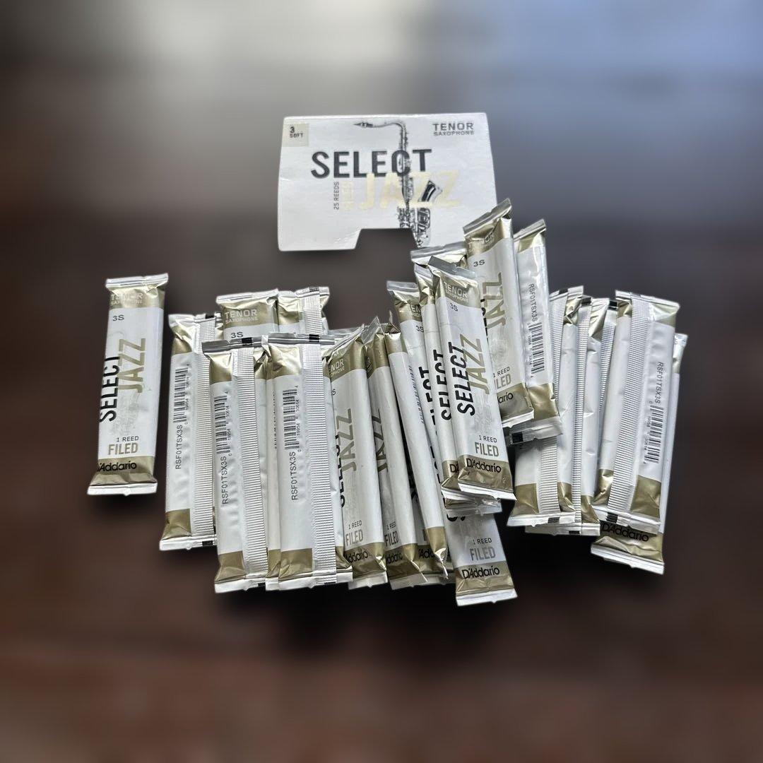 D'Addario SELECT JAZZ 3号リード 25枚