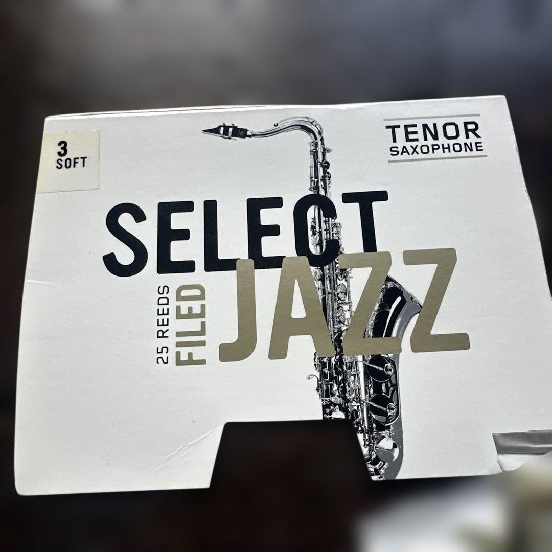 D'Addario SELECT JAZZ 3号リード 25枚