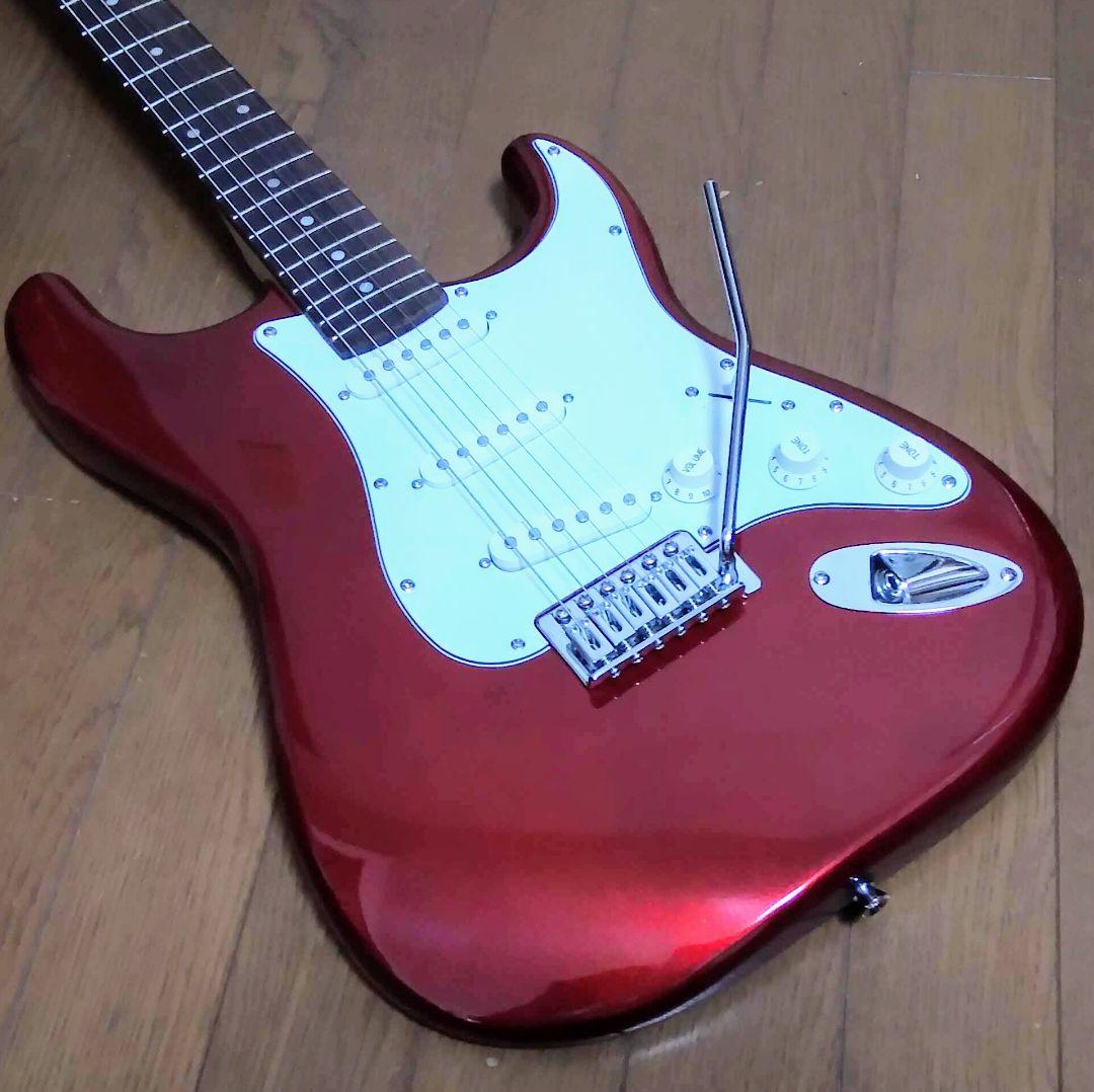 美品　Photo Genic　ストラトキャスタータイプ　エレキギター　メタリック