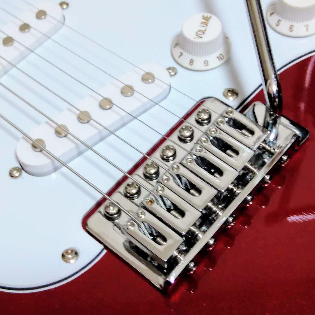 美品　Photo Genic　ストラトキャスタータイプ　エレキギター　メタリック