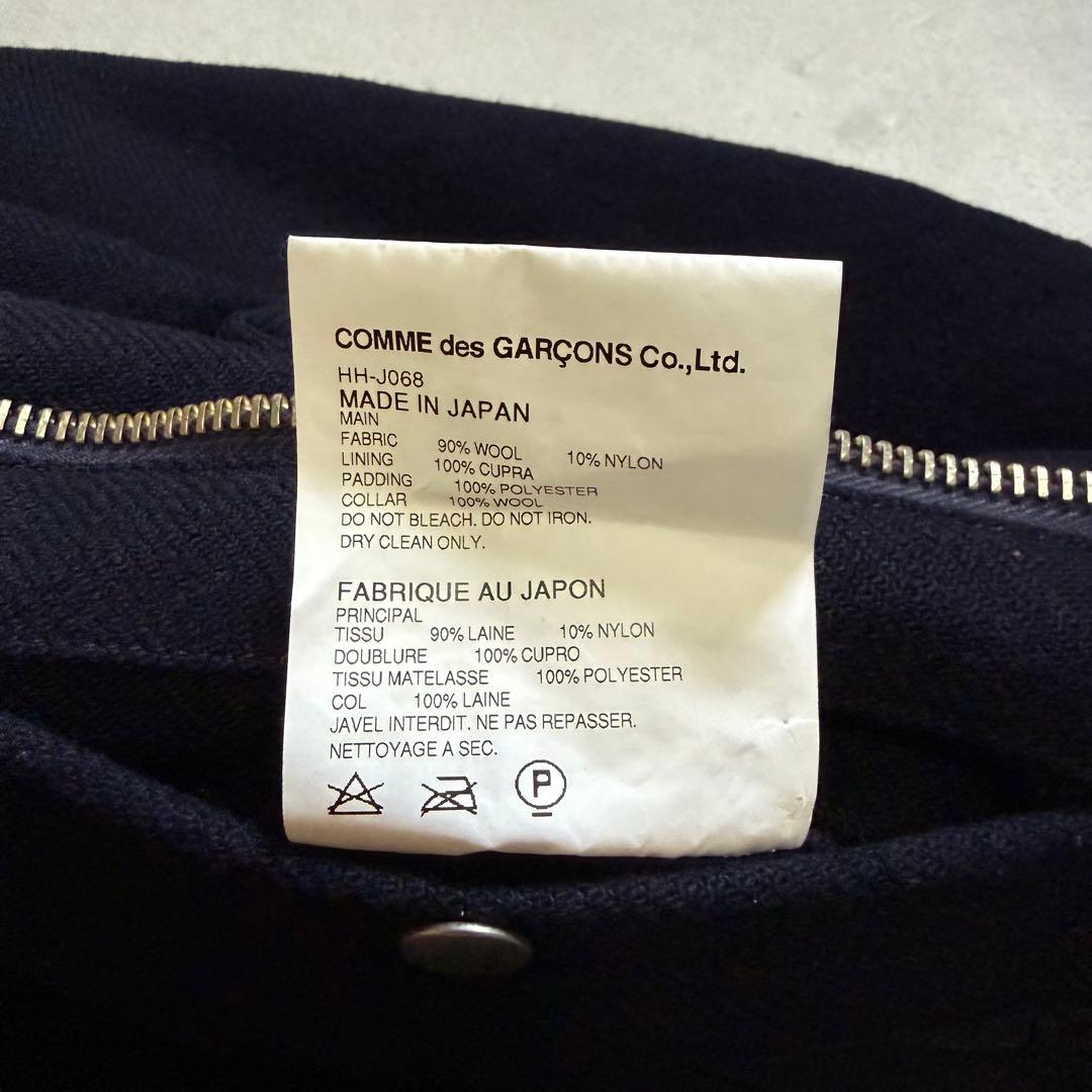 COMME des GARCONS HOMME デッキジャケット ネイビー M