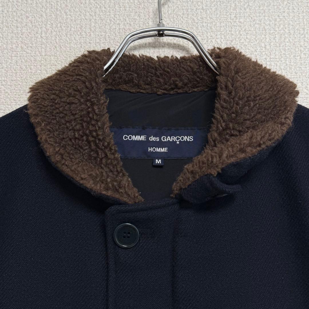 COMME des GARCONS HOMME デッキジャケット ネイビー M