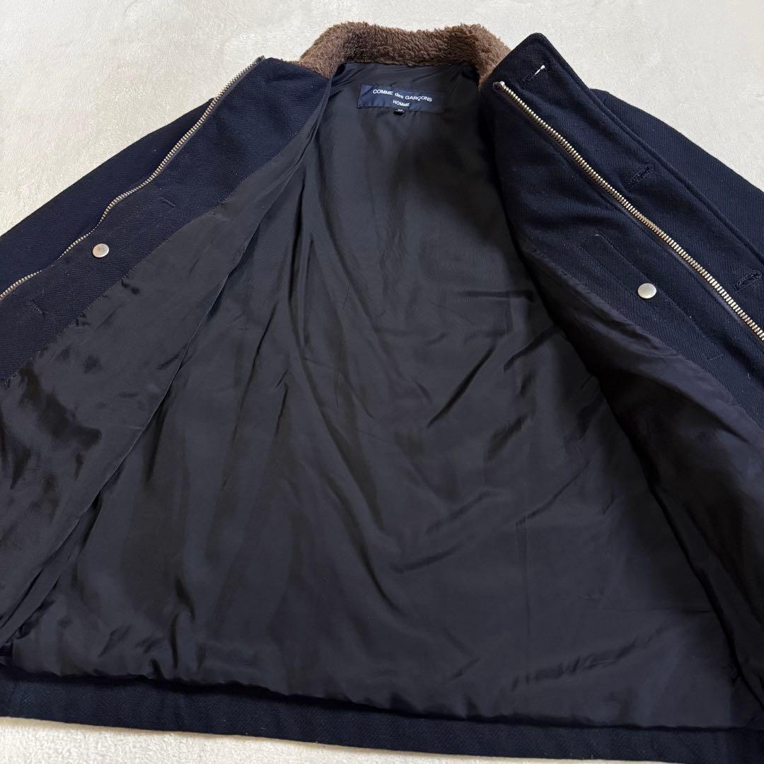 COMME des GARCONS HOMME デッキジャケット ネイビー M