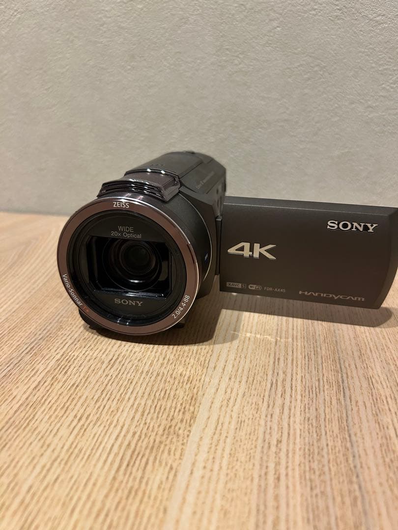 SONY 4K HANDYCAM FDR-AX45A ビデオカメラ 本体
