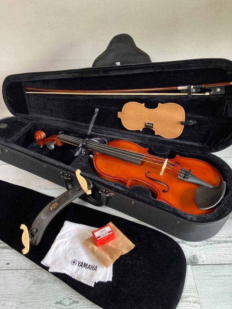 カルロジョルダーノ バイオリンセット ブラック VS-1 3/4 ケース付