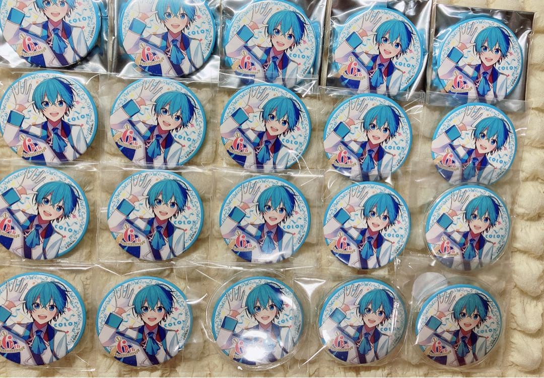 すとぷり6周年缶バッジころん