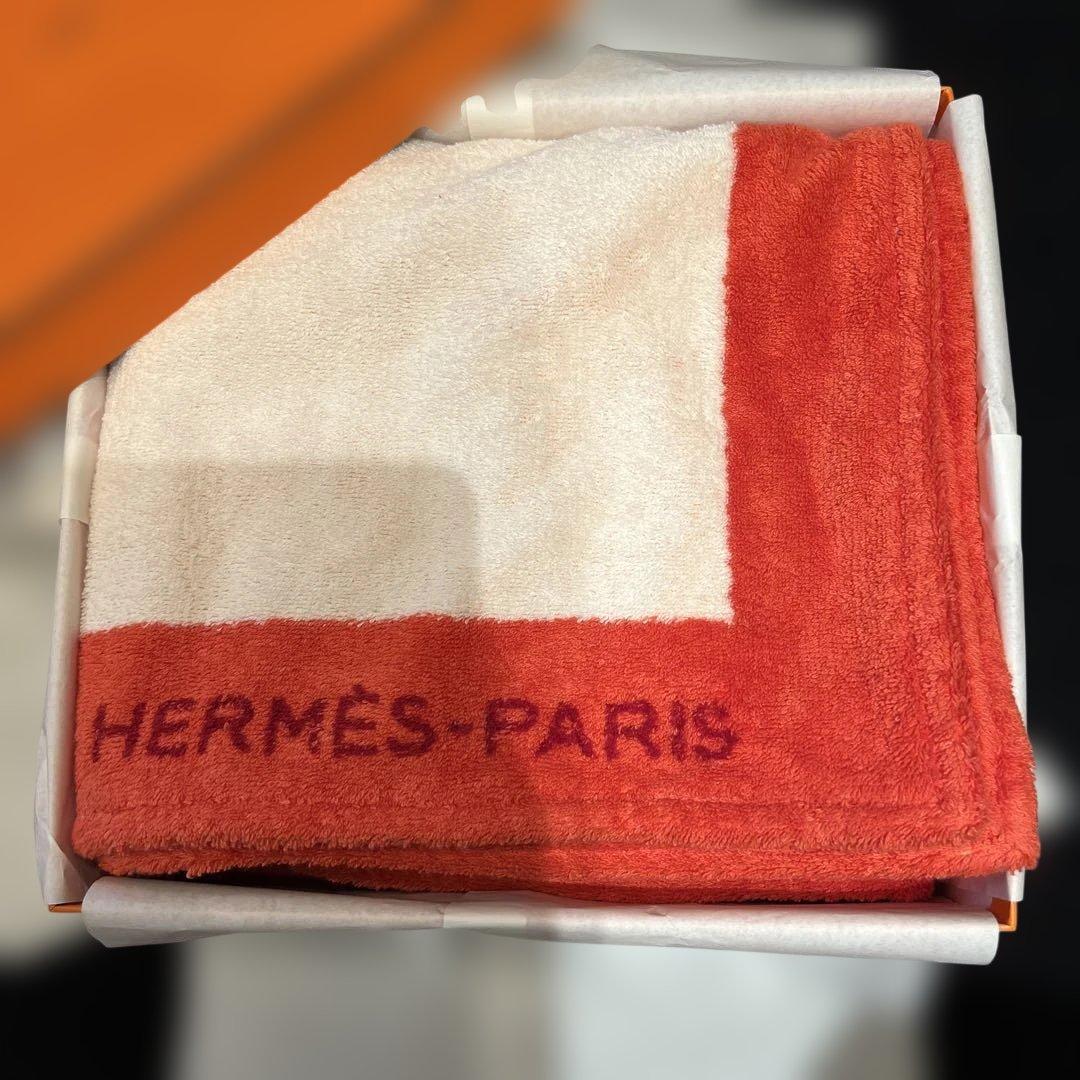 HERMÈS ビーチタオル　 バスタオル大判