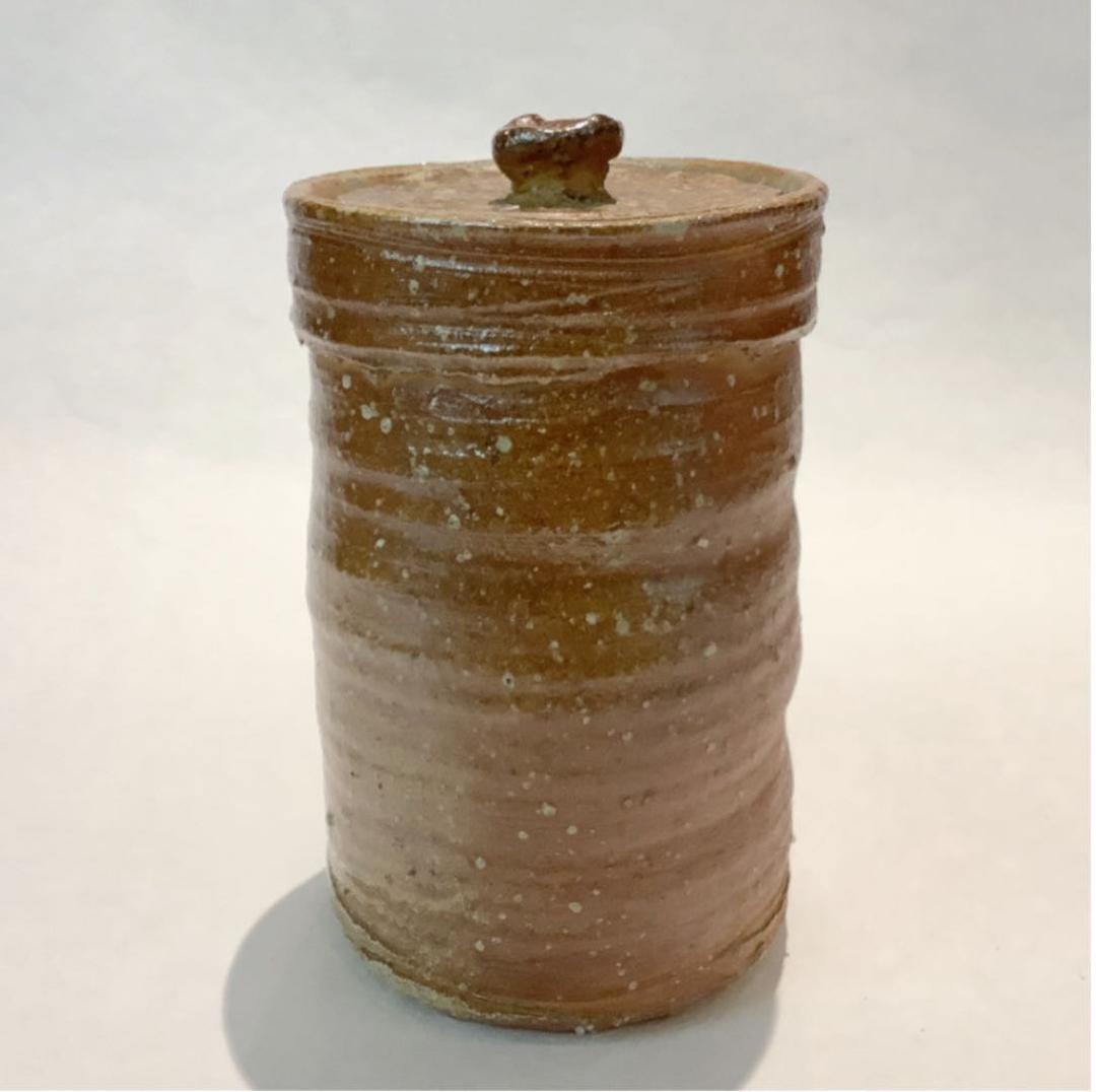 高橋楽斎作 信楽 一重口細水指