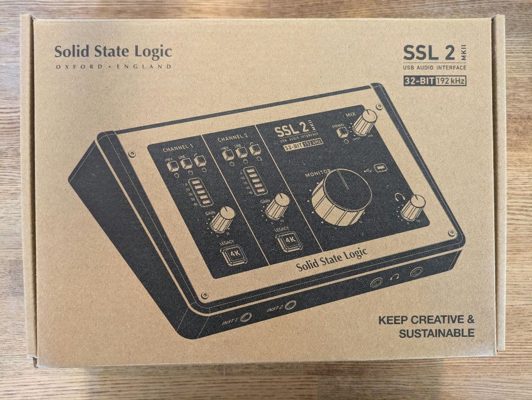 《ほぼ未使用》 Solid State Logic SSL2 MKII