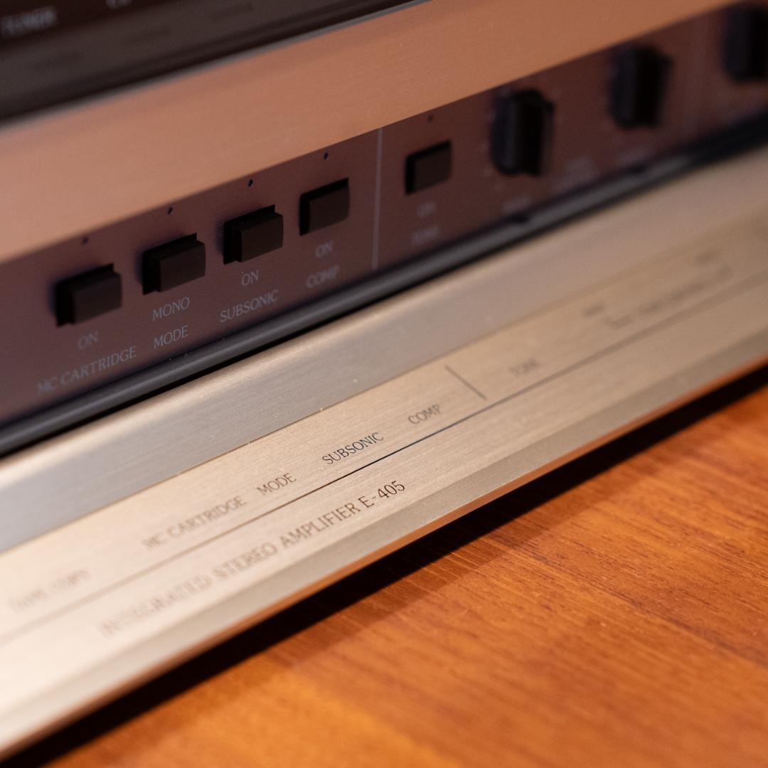 Accuphase E-405 プリメインアンプ｜良〜美品・動作確認・送料無料