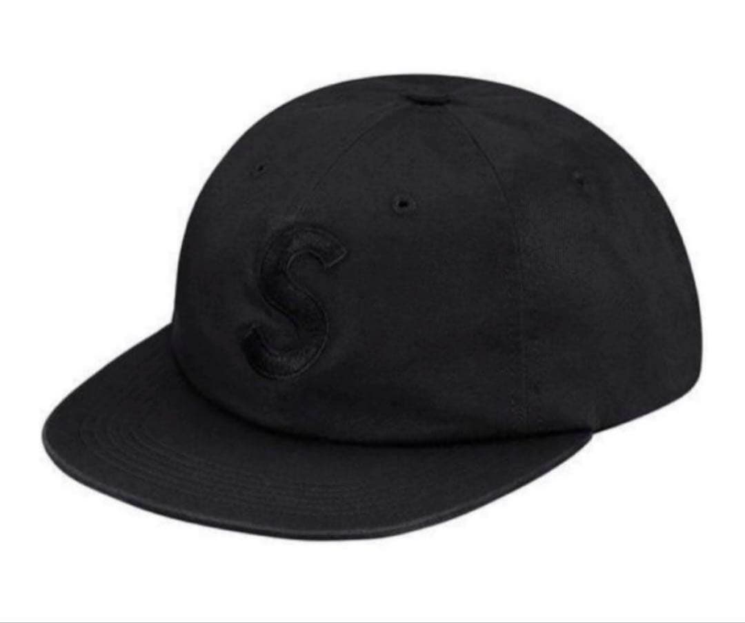 24H以内発送 完売品 黒 Tonal S Logo 6-Panel Cap