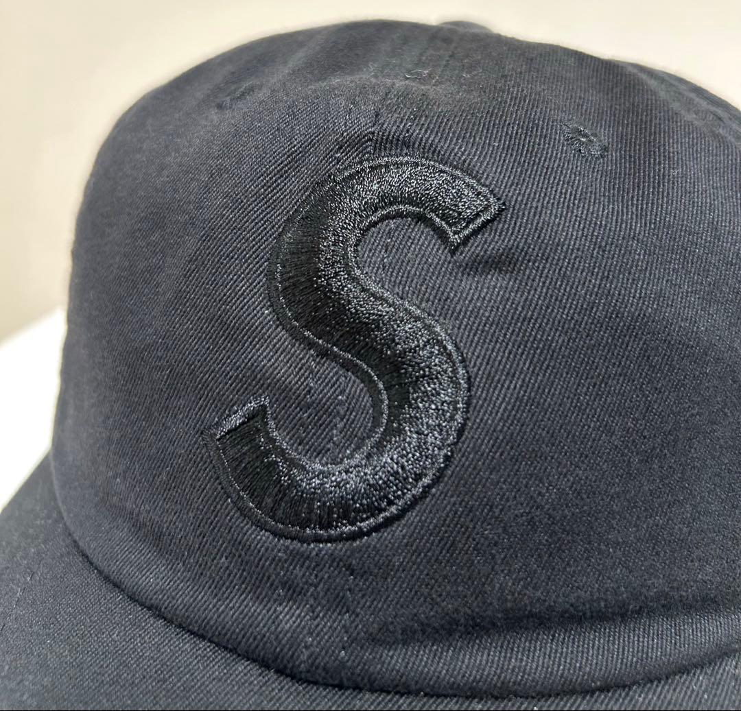 24H以内発送 完売品 黒 Tonal S Logo 6-Panel Cap